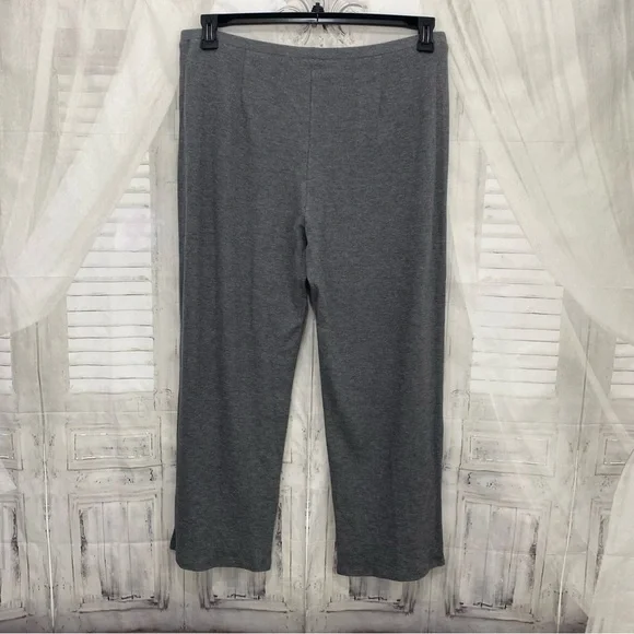Eileen Fisher Gray Ankle Pants - Picture 7 of 12